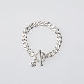 Basic Link Bracelet  -8mm- #SILVER [XOB008]