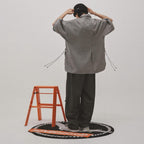 「GNV-S1」 SOFTBOX Oversized Strap Shirt #PADDY [GOOPI-24SS-APR-03]