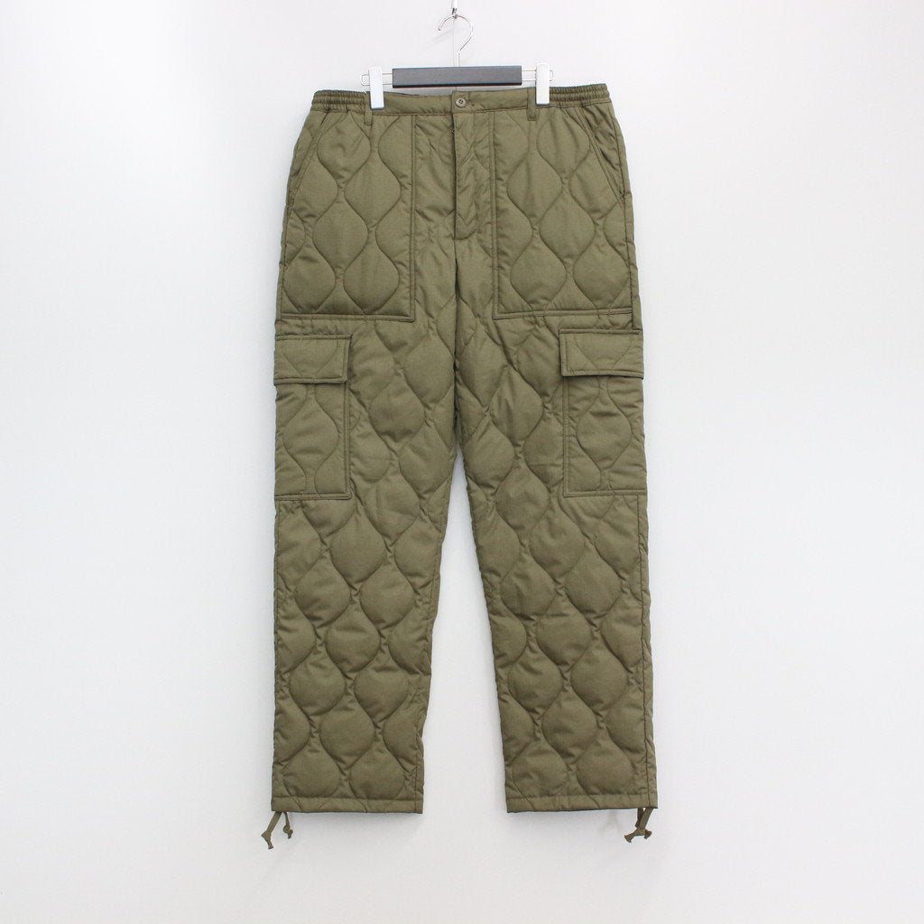 MILITARY CARGO DOWN PANTS #D-OLIVE [TAION-132ML-1]