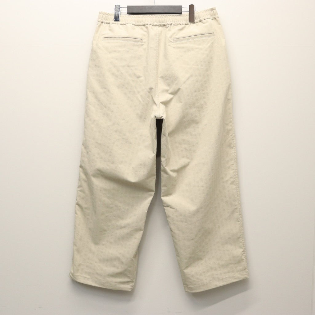TECH EASY TROUSERS HERRINGBONE #ECRU [BP-53026]