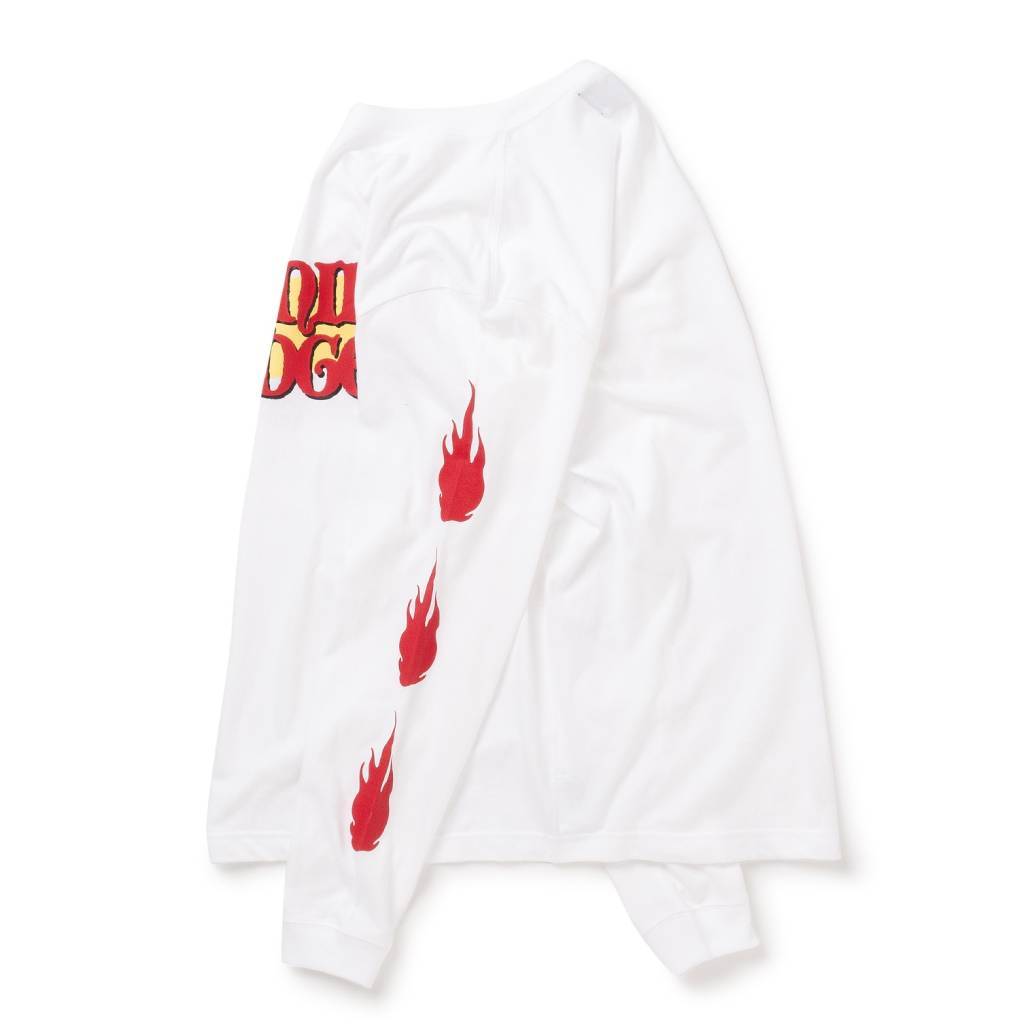 你好，紐曼長袖T卹 #白色 [SC2420-LT01]