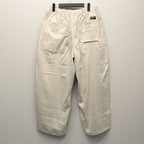 麂皮寬鬆褲 #象牙色 [FW25-B12]