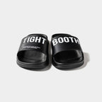 BIG LABEL SLIDE SANDAL #Black [SU26-A09]