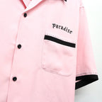 SWITCHING SHIRT S/S ( TYPE-2 ) #PINK [26SS-WMS-OC08]