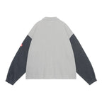 STRIPE CUT SHORT SHIRT JACKET #GREY [CES29JK21]