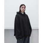 G7-H3 "Mantle" Double-Layer Hoodie #BLACK [GOOPI-23AW-JAN-03]
