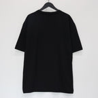 ELLEN VON UNWERTH | WASHED HEAVY WEIGHT CREW NECK T-SHIRT ( TYPE-1 ) #BLACK [EVU-WM-WT01]