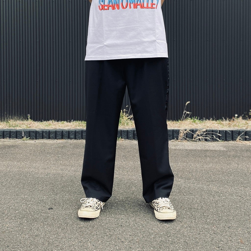 Side line python pants #black [BV-PT2600510]