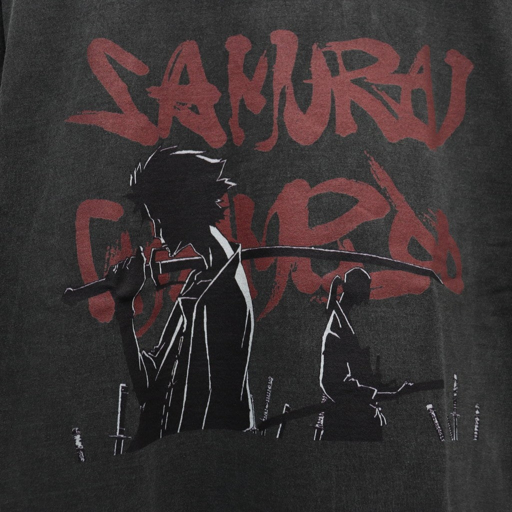 サムライチャンプルー | S/S T-Shirt (MUGEN / JIN) #BLACK