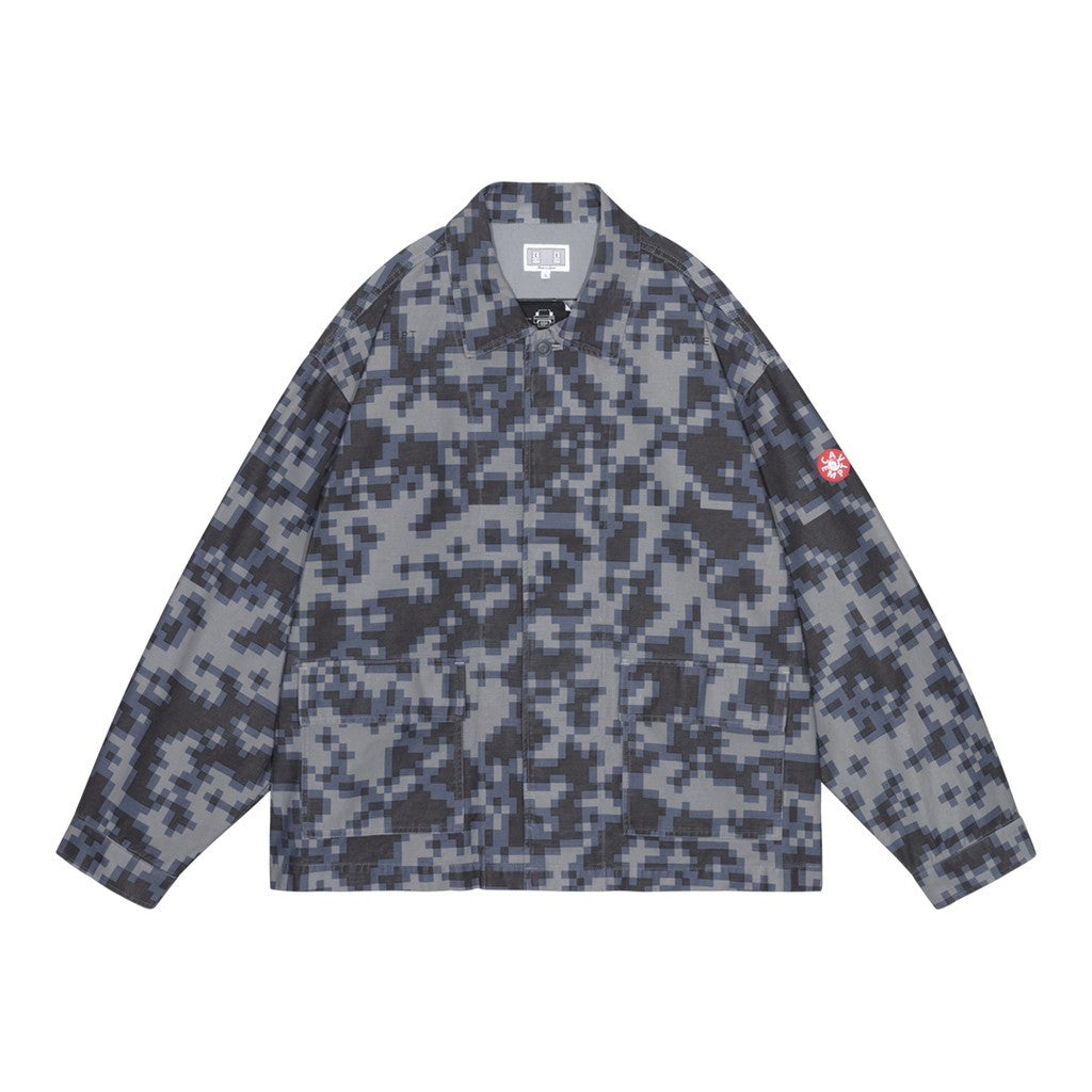 DIGI8 COTTON JACKET #GREY [CES30JK11]