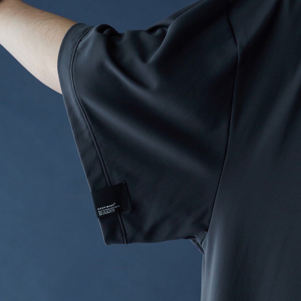 「GNV-07」柔光箱 Polo 衫 #Asphalt [GOOPi-22SS-JUN-01]