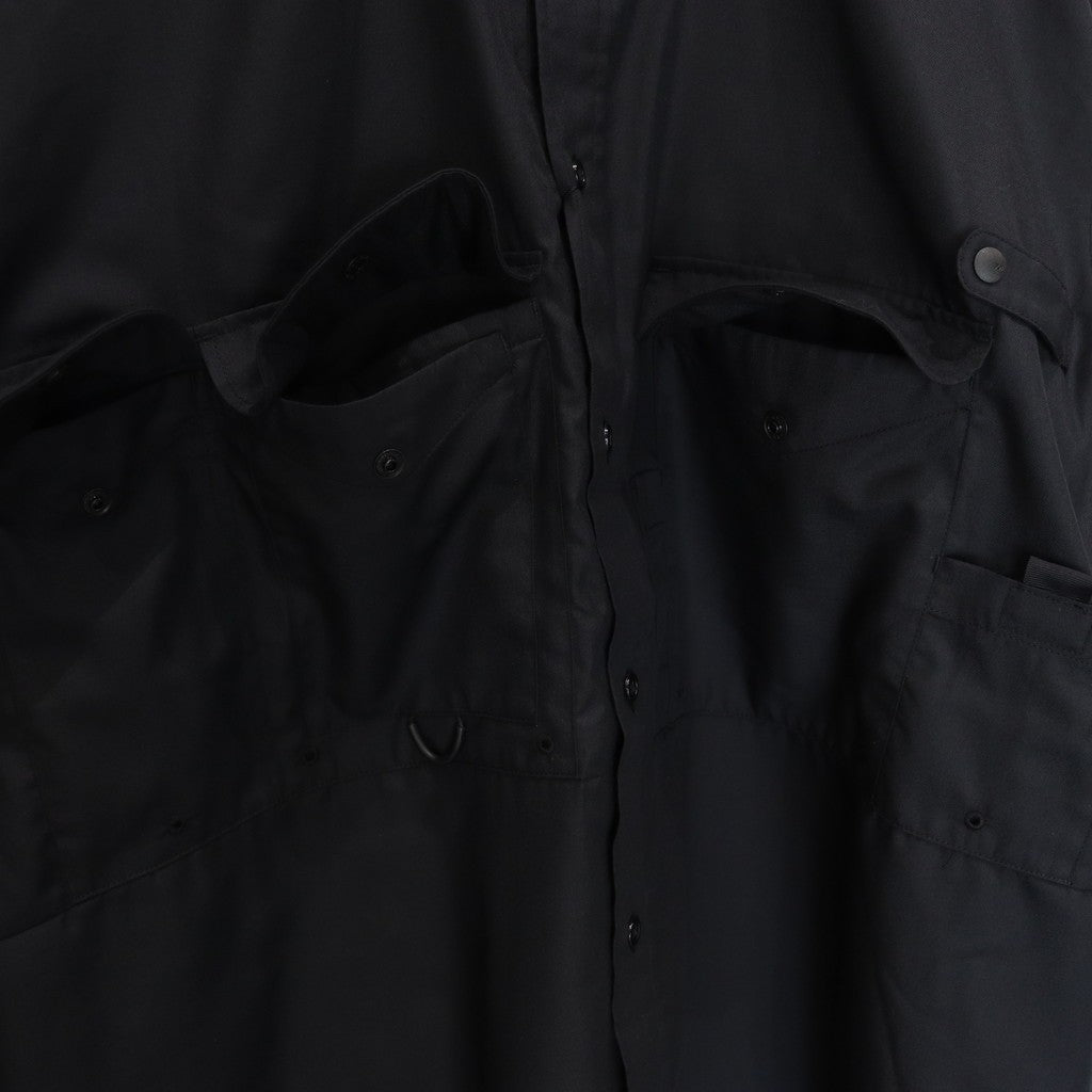 TECH FISHING SHIRT L/S #BLACK [BE-84025W]