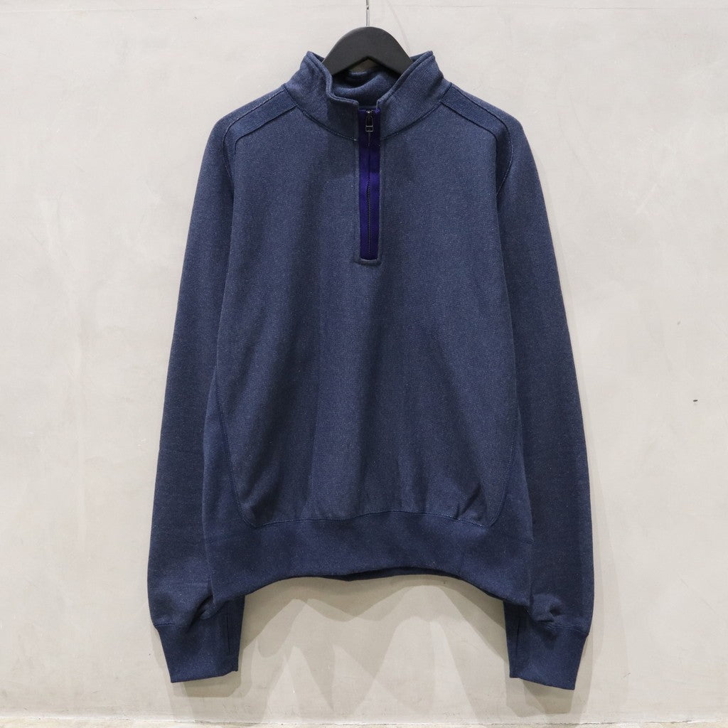 SOLID ZIPTOP #Navy [23AW-ZIPTOP]