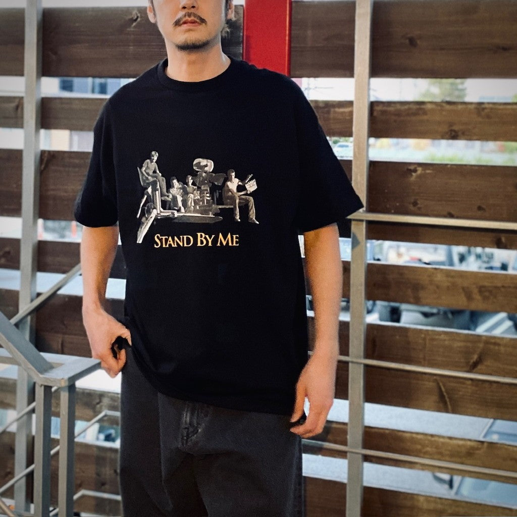 STAND BY ME | CREW NECK T-SHIRT (TYPE-3) #BLACK [SBM-WM-TEE03]