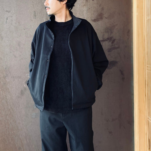 HOLLOW FIBER DRIZZLER BLOUSON #BLACK [FPA08262U0013]
