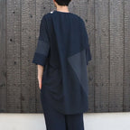 PUZZLE TEE E #BLACK [C2647909E]