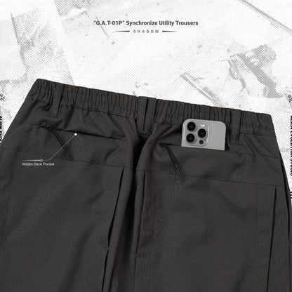 AES | "GAT-01P" Synchronize Utility Trousers #SHADOW [GOOPI-24AW-SEP-04]