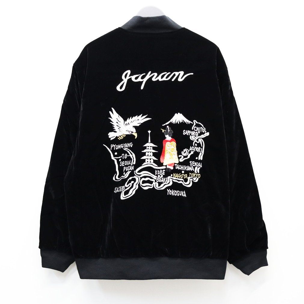 REVERSIBLE 「SKAJAN」 DOWN JACKET #BK×BK [TAION-JK04JS] – cocorozashi