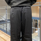 TECH EASY TROUSERS TWILL #BLACK [BP-33024W]