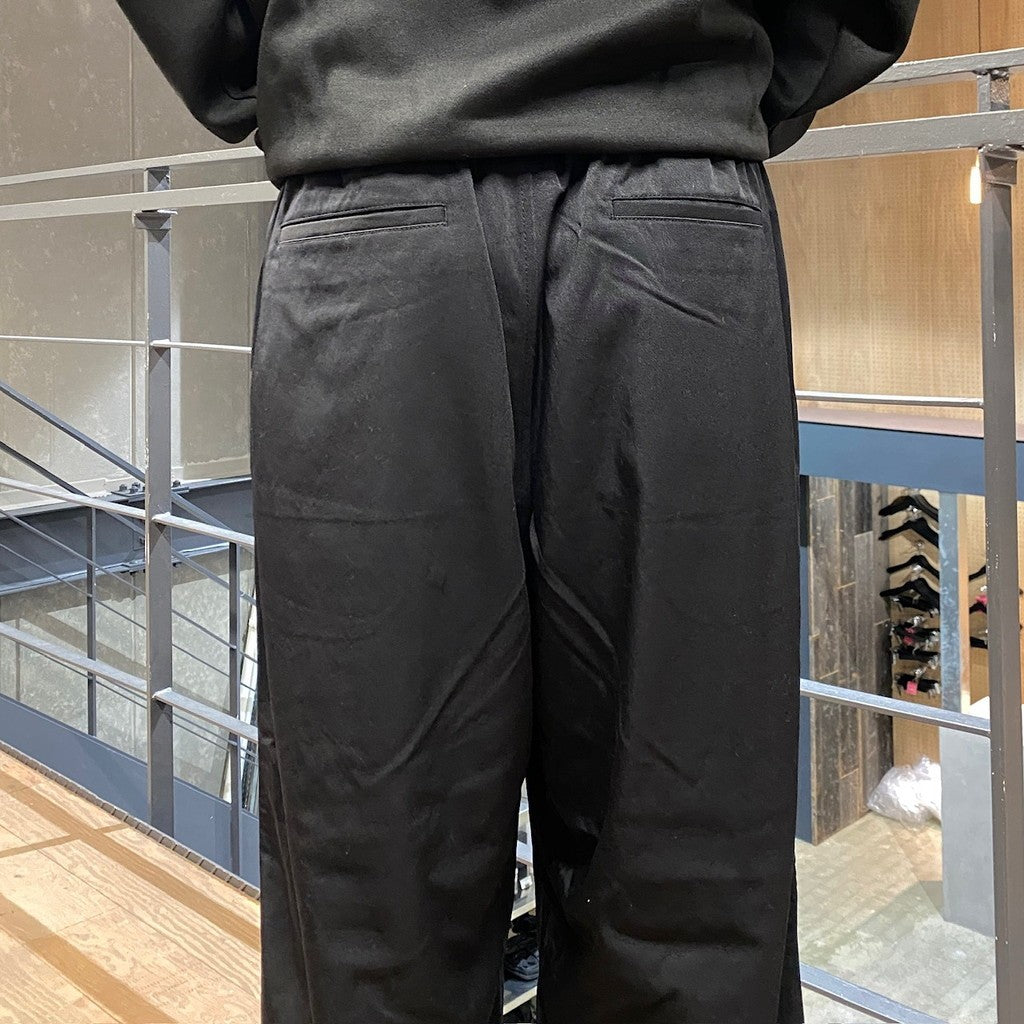 TECH EASY TROUSERS TWILL #BLACK [BP-33024W]