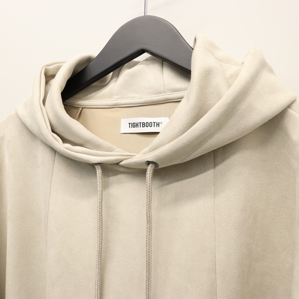 麂皮連帽衫 #灰色 [FW25-SW06]