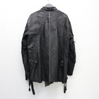 Rustic Edged Easy Rider's (VEGETABLE TANNING PIG LEATHER) #BLACK [M-P1-LW3]