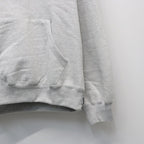 DEATH ROW RECORDS | HEAVY WEIGHT PULLOVER HOODED SWEAT SHIRT #GRAY [DEATHROW-WM-SS05]