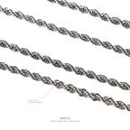 "WNK-03" Athos 基本款繩項鍊 #鋅合金 [GOOPI-25SS-MAY-02]