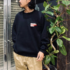 落水狗 | 圓領衛衣（1 型）#黑色 [RD-WM-SS14]