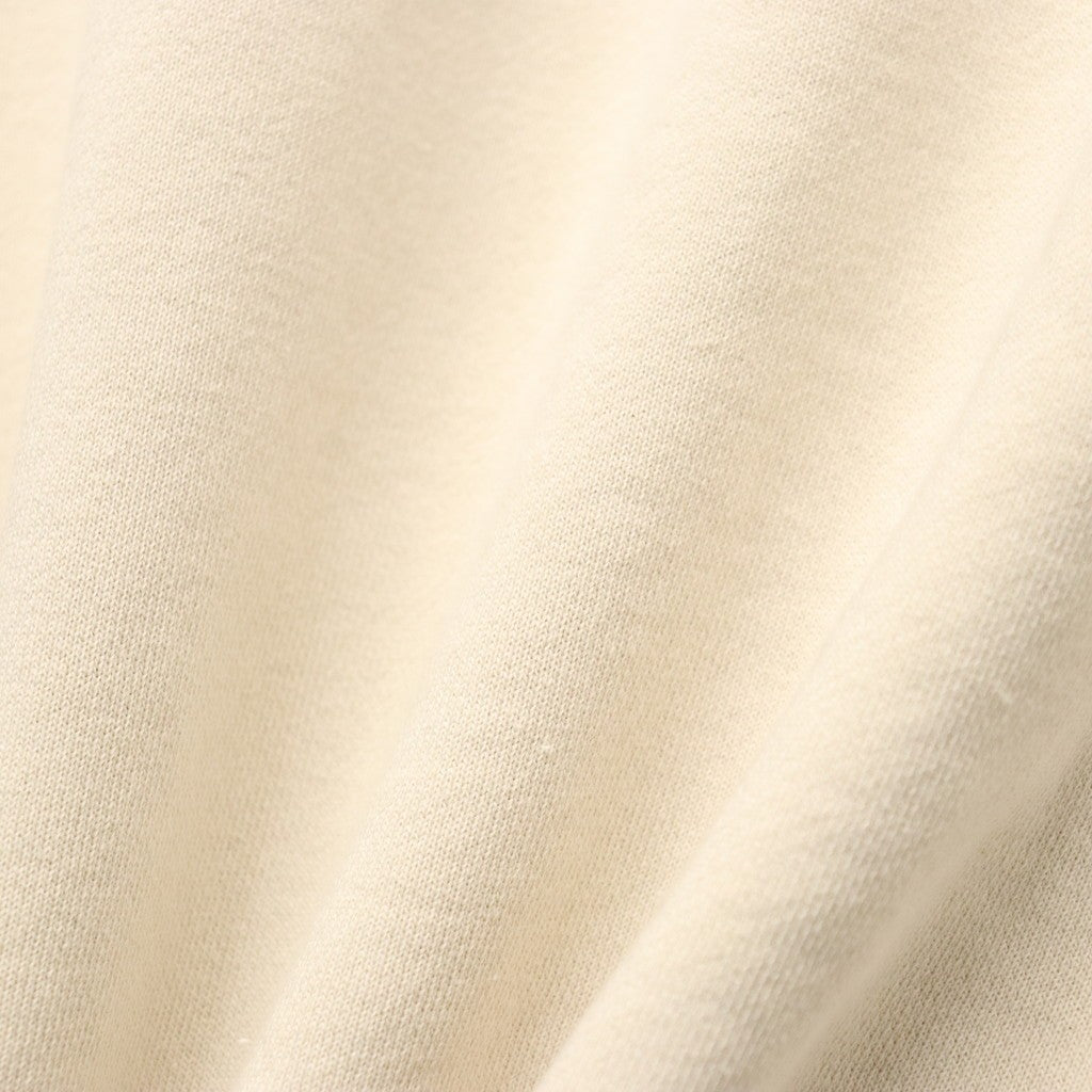 WASHED MIDDLE WEIGHT PULLOVER HOODED SWEAT SHIRT #IVORY [26SSE-WMC-SS02]