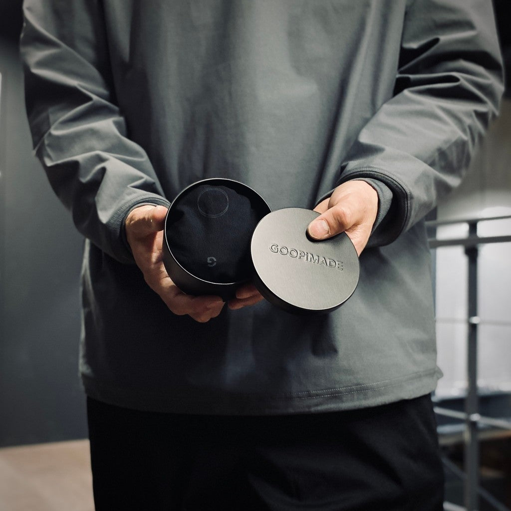 「RDA-01C」 - Dual Layers Aesthetic Trousers Chain #BLACK [GOOPI-25SS-FEB-03]