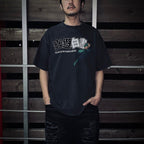 幽遊白書 | 春夏T卹 - TEAM URAMESHI #黑色 [TYUM24AM007]