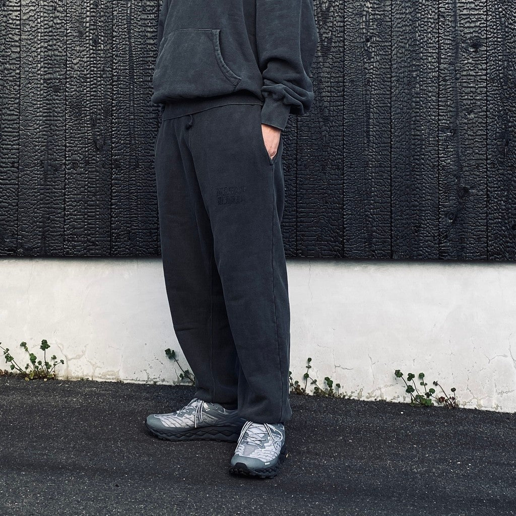 WASHED MIDDLE WEIGHT SWEAT PANTS #GRAY [26SS-WMC-SP02]