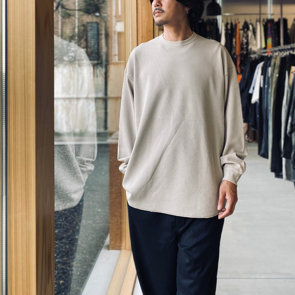 TECH THERMAL CREW L/S #ECRU [BE-34026W]