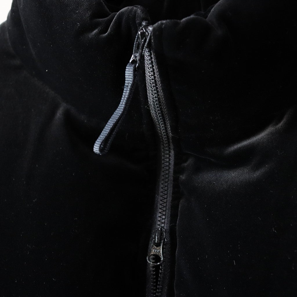 NANGA | VELVET DOWN JACKET #BLACK [24FW-WMO-NA04]