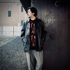 LEATHER BPP JACKET #BLACK [tc22f022]