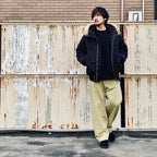 2TUCK WIDE PANTS（DENIM） #PISTACHIO [AY-1026B]