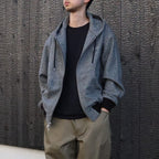 Tweed Hooded Active Jacket #Grey [SD26F-JK02]