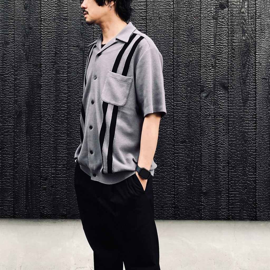 KNIT SHIRT ( TYPE-1 ) #GRAY [26SS-WMK-KN01]