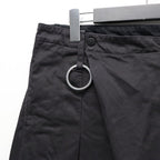 Wrapped Work Short(AGED TWILL) #BLACK [M-P3-DW3]