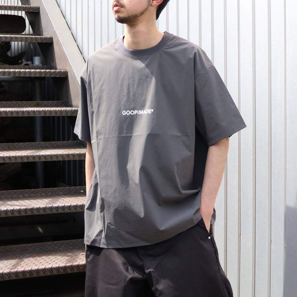 「DE-G」 It’s GOOPiMADE Logo Tee #Gray [GOOPI-26SS-APR-02]
