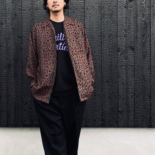 HAWAIIAN SHIRT L/S ( TYPE-1 ) #CHARCOAL [26FW-WMS-HI01]