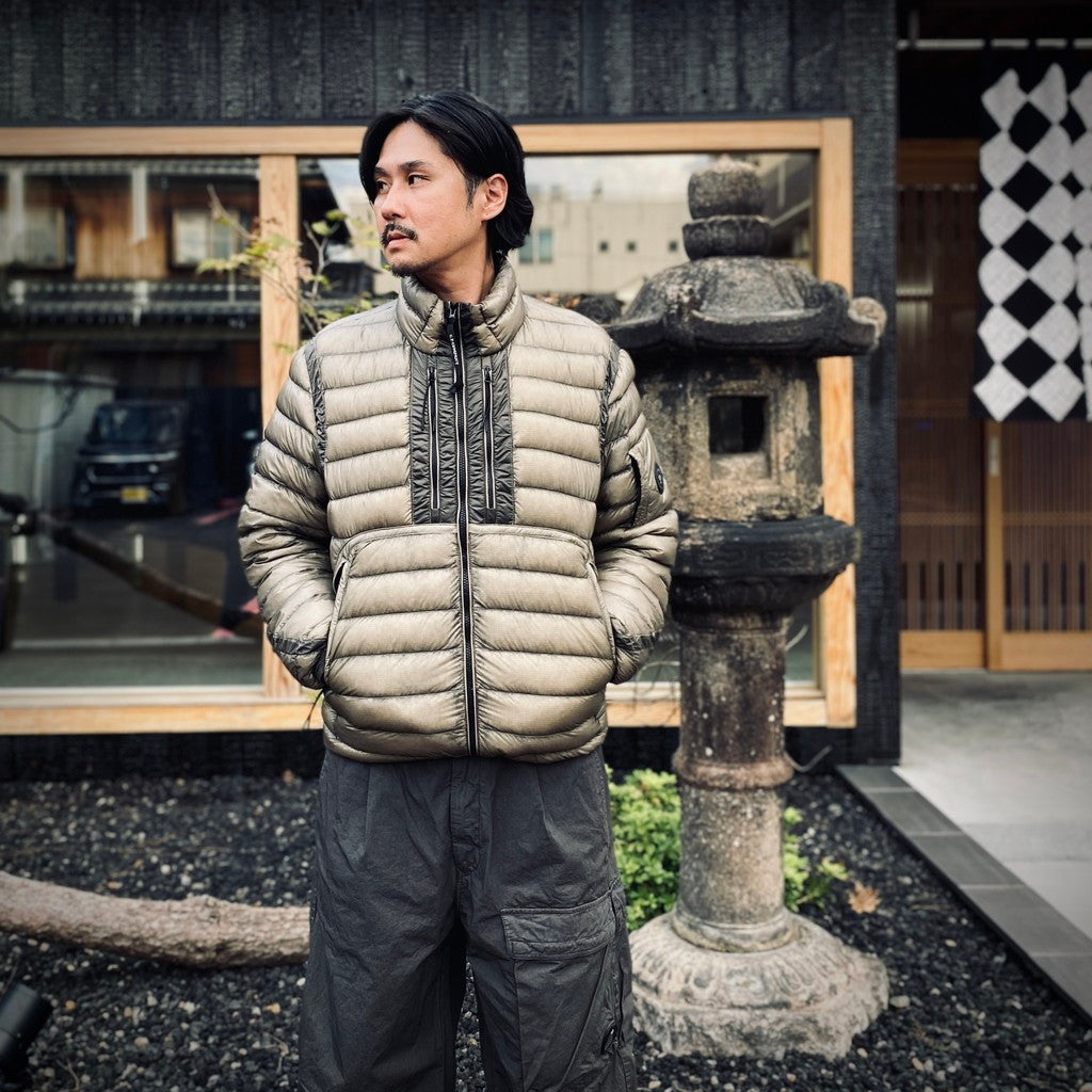 D.D. SHELL LENS DOWN JACKET #356 FALLEN ROCK [21CMOW022A-26FWM]