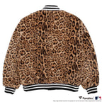 MLB | NY | REVERSIBLE VARSITY JACKET ( TYPE-1 ) #BLACK-BEIGE [MLB-WM-BL01]