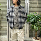 OMBRE CHECK 50'S JACKET (TYPE-2) #GRAY [24FW-WMO-BL22]