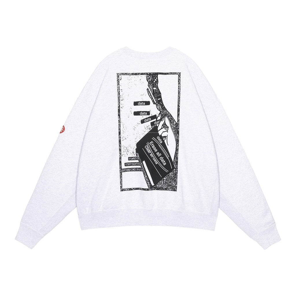 MD AddDATA CREW NECK #GREY [CES29CS03] - cocorozashi 三重県四日市