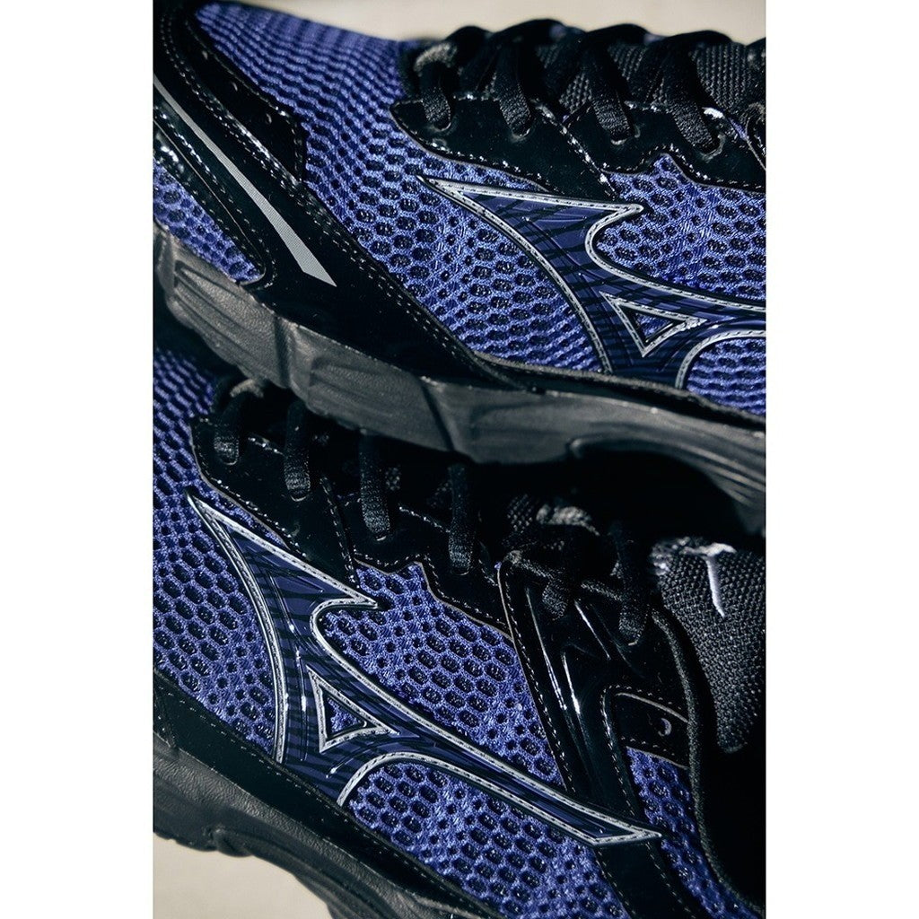 MIZUNO FORTIS LS #BLACK / BLUE [D1GA261C]
