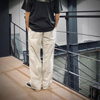 漂白寬鬆油漆工褲 #灰色 [25SS-FS-09 / FS1703]