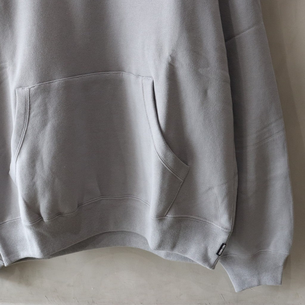 MIDDLE WEIGHT PULLOVER HOODED SWEAT SHIRT ( TYPE-2 ) #GRAY [24FW-WMC-SS06]