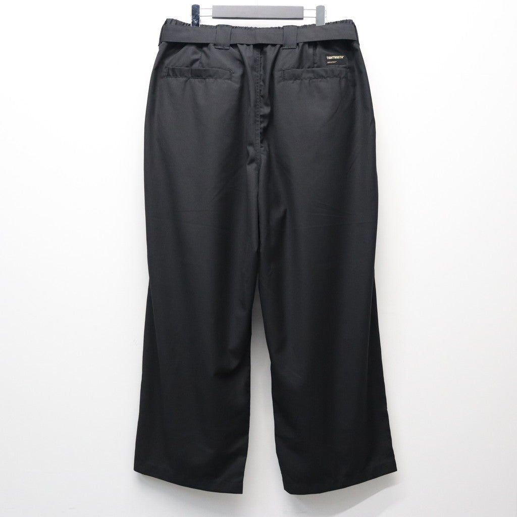 BAGGY SLACKS #Black [SS26-B10] - cocorozashi 三重県四日市市の